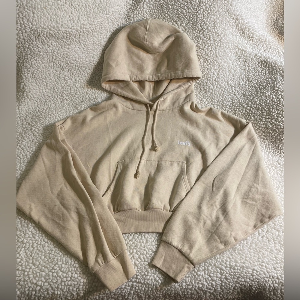 Levi’s cropped hoodie